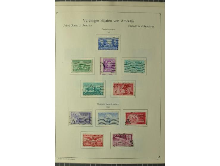 1847/1960 (ca.), ungebrauchte und gestempelte, später teils auch postfrische Sammlung, dabei u.a. Columbus bis auf 4$ komplet