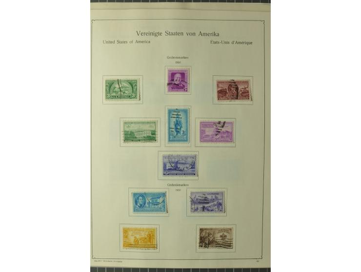 1847/1960 (ca.), ungebrauchte und gestempelte, später teils auch postfrische Sammlung, dabei u.a. Columbus bis auf 4$ komplet