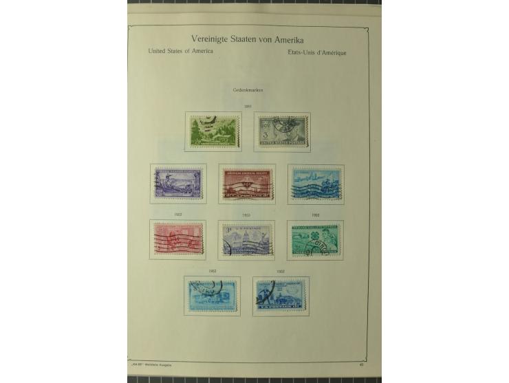 1847/1960 (ca.), ungebrauchte und gestempelte, später teils auch postfrische Sammlung, dabei u.a. Columbus bis auf 4$ komplet