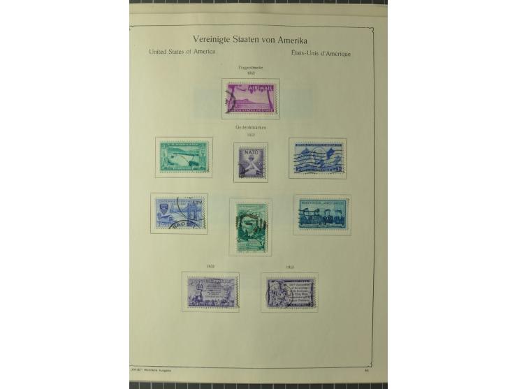 1847/1960 (ca.), ungebrauchte und gestempelte, später teils auch postfrische Sammlung, dabei u.a. Columbus bis auf 4$ komplet