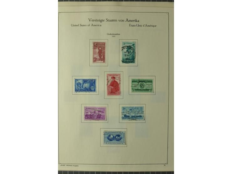 1847/1960 (ca.), ungebrauchte und gestempelte, später teils auch postfrische Sammlung, dabei u.a. Columbus bis auf 4$ komplet