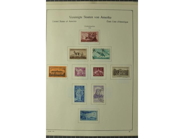 1847/1960 (ca.), ungebrauchte und gestempelte, später teils auch postfrische Sammlung, dabei u.a. Columbus bis auf 4$ komplet