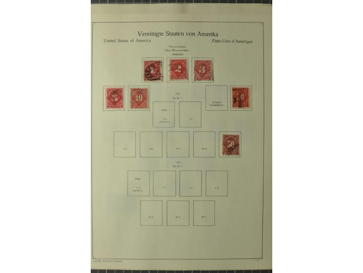 1847/1960 (ca.), ungebrauchte und gestempelte, später teils auch postfrische Sammlung, dabei u.a. Columbus bis auf 4$ komplet
