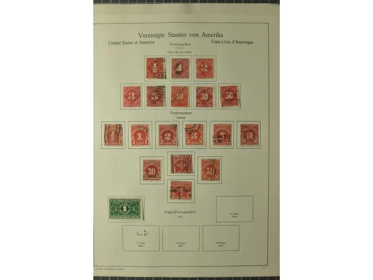 1847/1960 (ca.), ungebrauchte und gestempelte, später teils auch postfrische Sammlung, dabei u.a. Columbus bis auf 4$ komplet