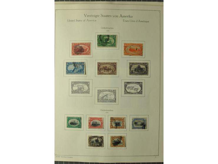 1847/1960 (ca.), ungebrauchte und gestempelte, später teils auch postfrische Sammlung, dabei u.a. Columbus bis auf 4$ komplet