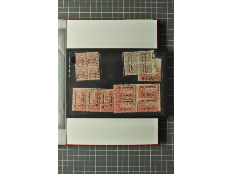 1850/1960, kleines Steckbuch mit besseren und kompletten Ausgaben inkl. 4 Briefen, dabei ungezähnte Marken von Monaco und Vat