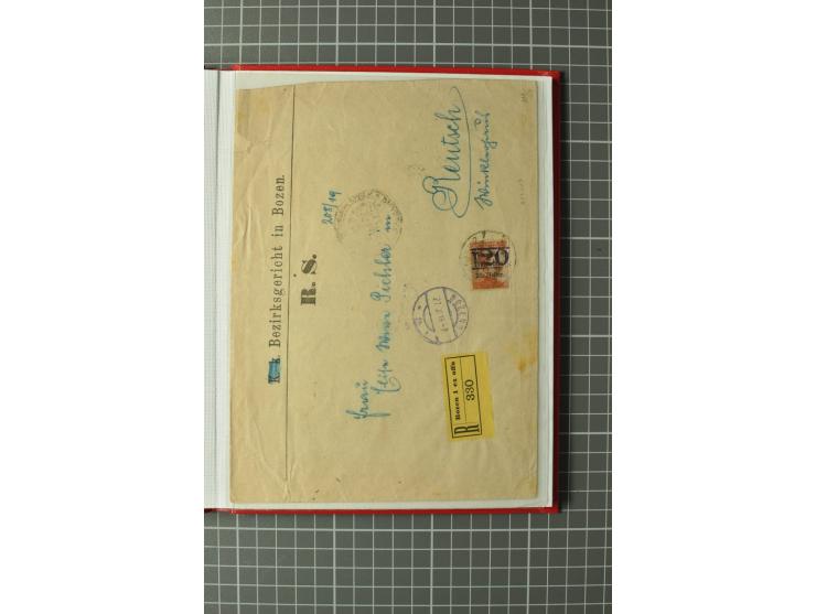 1850/1960, kleines Steckbuch mit besseren und kompletten Ausgaben inkl. 4 Briefen, dabei ungezähnte Marken von Monaco und Vat