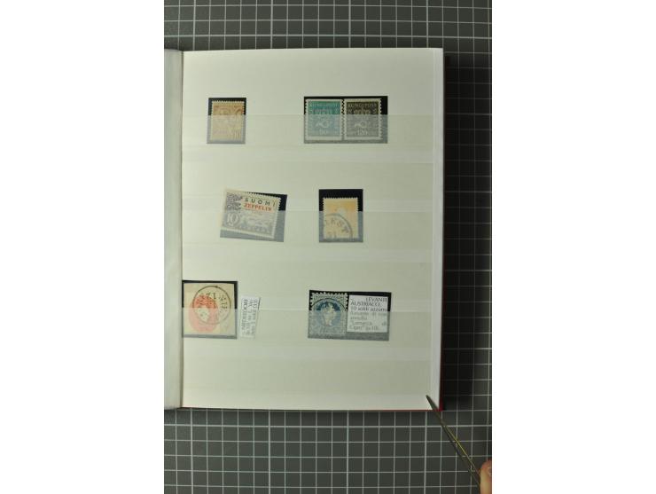 1850/1960, kleines Steckbuch mit besseren und kompletten Ausgaben inkl. 4 Briefen, dabei ungezähnte Marken von Monaco und Vat