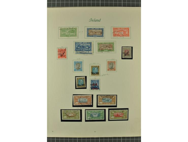 1851/1970, hochinteressante Partie mit vielen besseren Werten dabei u.a. Dänemark Mi.-Nr. 1(25) in verschiedene Farben, Finnl