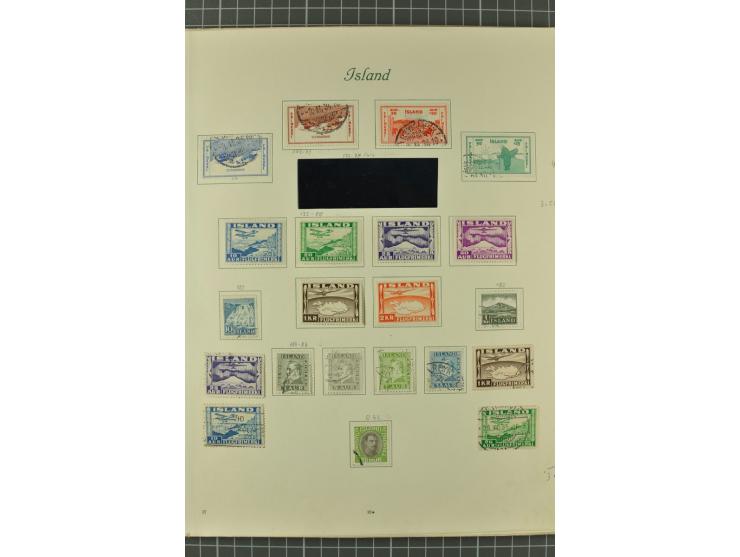 1851/1970, hochinteressante Partie mit vielen besseren Werten dabei u.a. Dänemark Mi.-Nr. 1(25) in verschiedene Farben, Finnl