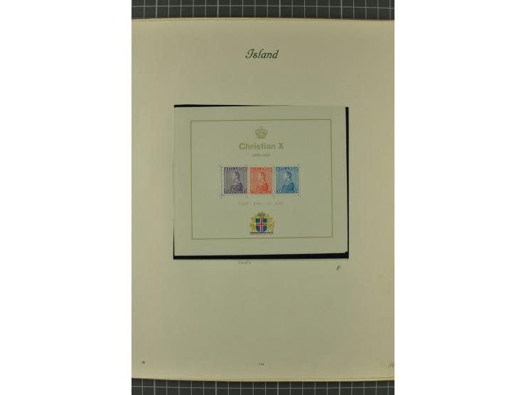 1851/1970, hochinteressante Partie mit vielen besseren Werten dabei u.a. Dänemark Mi.-Nr. 1(25) in verschiedene Farben, Finnl