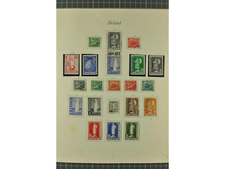 1851/1970, hochinteressante Partie mit vielen besseren Werten dabei u.a. Dänemark Mi.-Nr. 1(25) in verschiedene Farben, Finnl