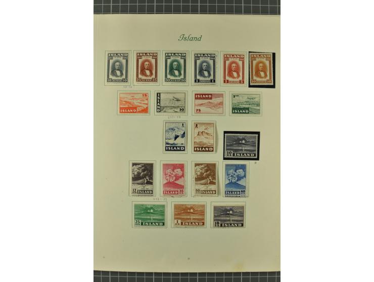 1851/1970, hochinteressante Partie mit vielen besseren Werten dabei u.a. Dänemark Mi.-Nr. 1(25) in verschiedene Farben, Finnl