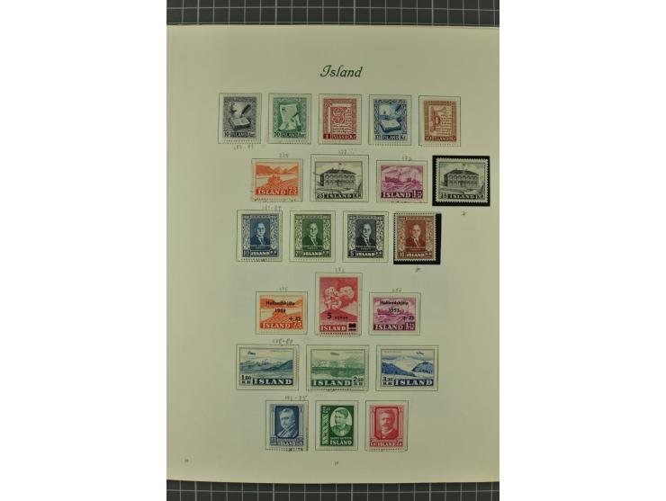 1851/1970, hochinteressante Partie mit vielen besseren Werten dabei u.a. Dänemark Mi.-Nr. 1(25) in verschiedene Farben, Finnl
