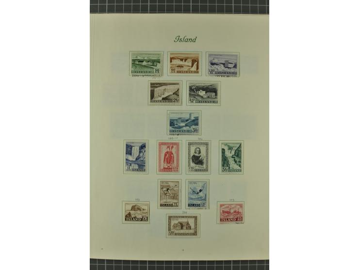 1851/1970, hochinteressante Partie mit vielen besseren Werten dabei u.a. Dänemark Mi.-Nr. 1(25) in verschiedene Farben, Finnl