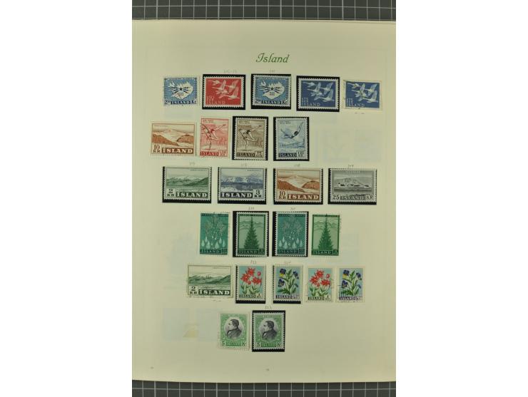 1851/1970, hochinteressante Partie mit vielen besseren Werten dabei u.a. Dänemark Mi.-Nr. 1(25) in verschiedene Farben, Finnl