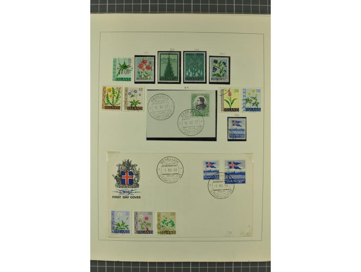 1851/1970, hochinteressante Partie mit vielen besseren Werten dabei u.a. Dänemark Mi.-Nr. 1(25) in verschiedene Farben, Finnl