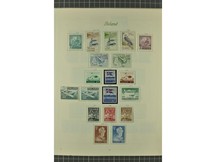 1851/1970, hochinteressante Partie mit vielen besseren Werten dabei u.a. Dänemark Mi.-Nr. 1(25) in verschiedene Farben, Finnl