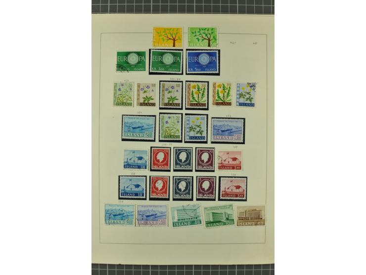 1851/1970, hochinteressante Partie mit vielen besseren Werten dabei u.a. Dänemark Mi.-Nr. 1(25) in verschiedene Farben, Finnl
