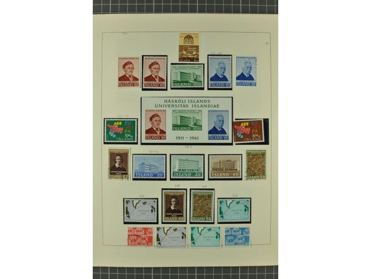 1851/1970, hochinteressante Partie mit vielen besseren Werten dabei u.a. Dänemark Mi.-Nr. 1(25) in verschiedene Farben, Finnl