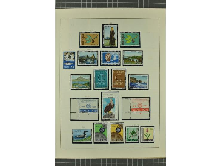 1851/1970, hochinteressante Partie mit vielen besseren Werten dabei u.a. Dänemark Mi.-Nr. 1(25) in verschiedene Farben, Finnl