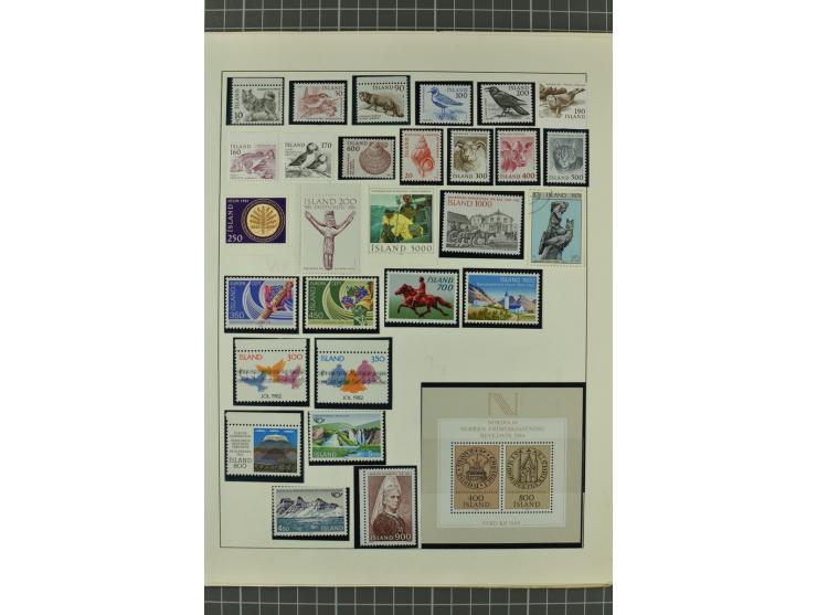 1851/1970, hochinteressante Partie mit vielen besseren Werten dabei u.a. Dänemark Mi.-Nr. 1(25) in verschiedene Farben, Finnl