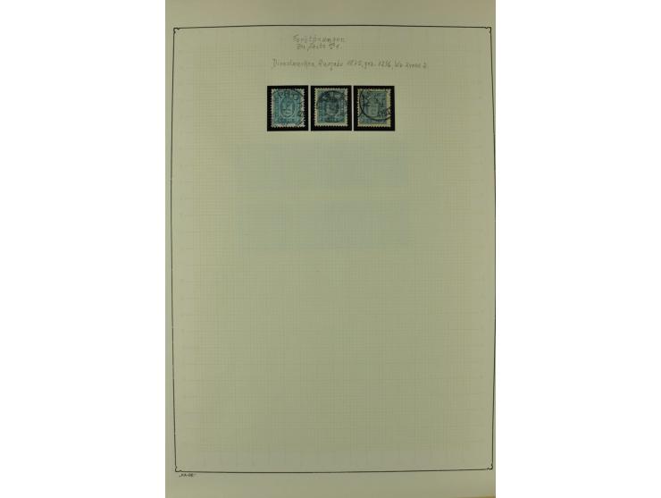 1851/1970, hochinteressante Partie mit vielen besseren Werten dabei u.a. Dänemark Mi.-Nr. 1(25) in verschiedene Farben, Finnl