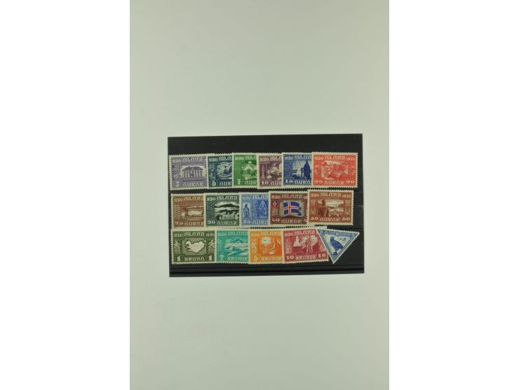 1851/1970, hochinteressante Partie mit vielen besseren Werten dabei u.a. Dänemark Mi.-Nr. 1(25) in verschiedene Farben, Finnl