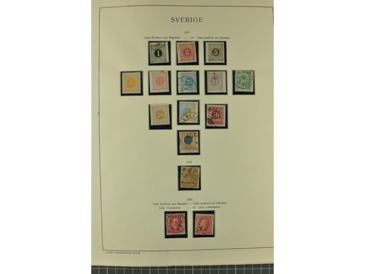 1851/1970, hochinteressante Partie mit vielen besseren Werten dabei u.a. Dänemark Mi.-Nr. 1(25) in verschiedene Farben, Finnl