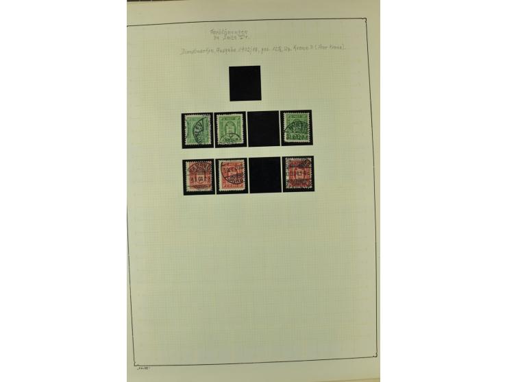 1851/1970, hochinteressante Partie mit vielen besseren Werten dabei u.a. Dänemark Mi.-Nr. 1(25) in verschiedene Farben, Finnl