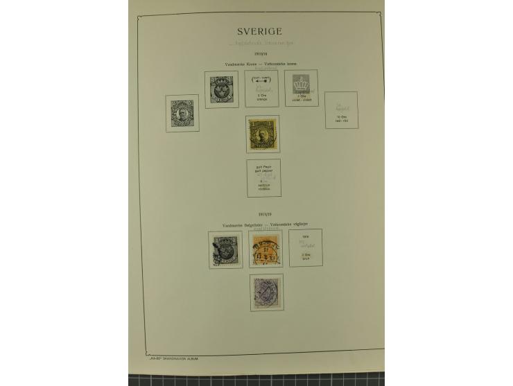 1851/1970, hochinteressante Partie mit vielen besseren Werten dabei u.a. Dänemark Mi.-Nr. 1(25) in verschiedene Farben, Finnl