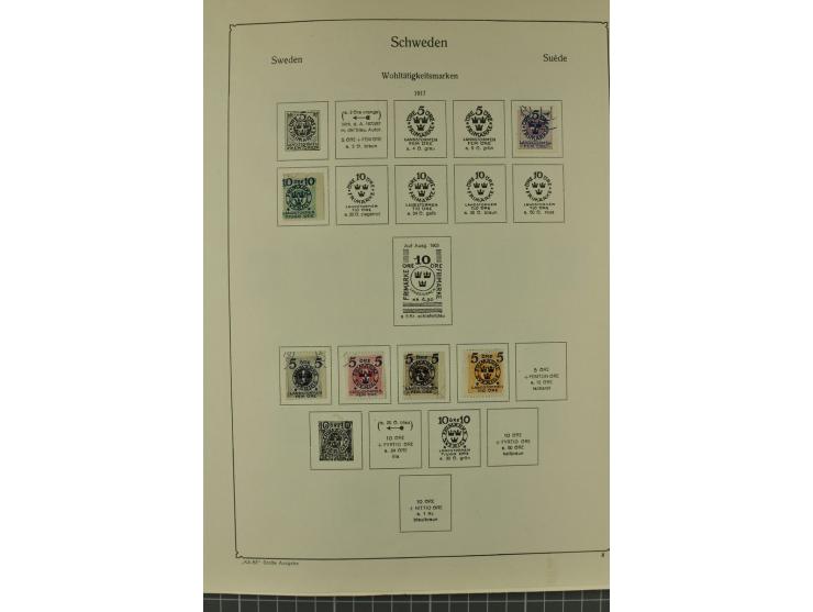 1851/1970, hochinteressante Partie mit vielen besseren Werten dabei u.a. Dänemark Mi.-Nr. 1(25) in verschiedene Farben, Finnl