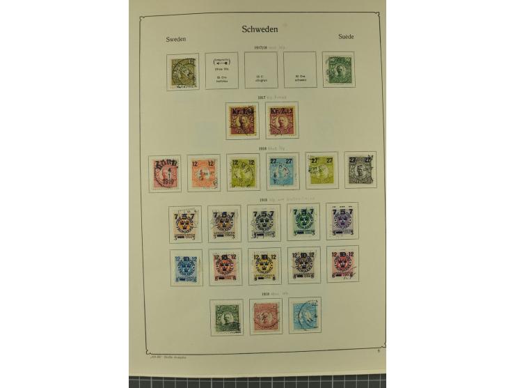 1851/1970, hochinteressante Partie mit vielen besseren Werten dabei u.a. Dänemark Mi.-Nr. 1(25) in verschiedene Farben, Finnl