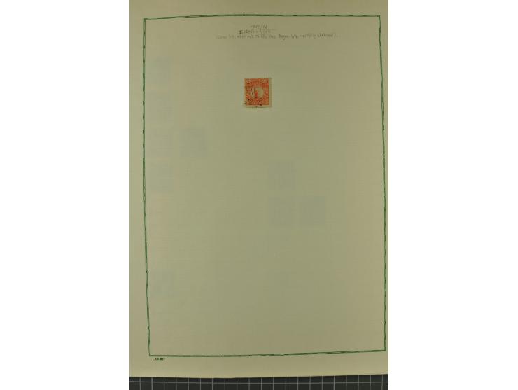 1851/1970, hochinteressante Partie mit vielen besseren Werten dabei u.a. Dänemark Mi.-Nr. 1(25) in verschiedene Farben, Finnl