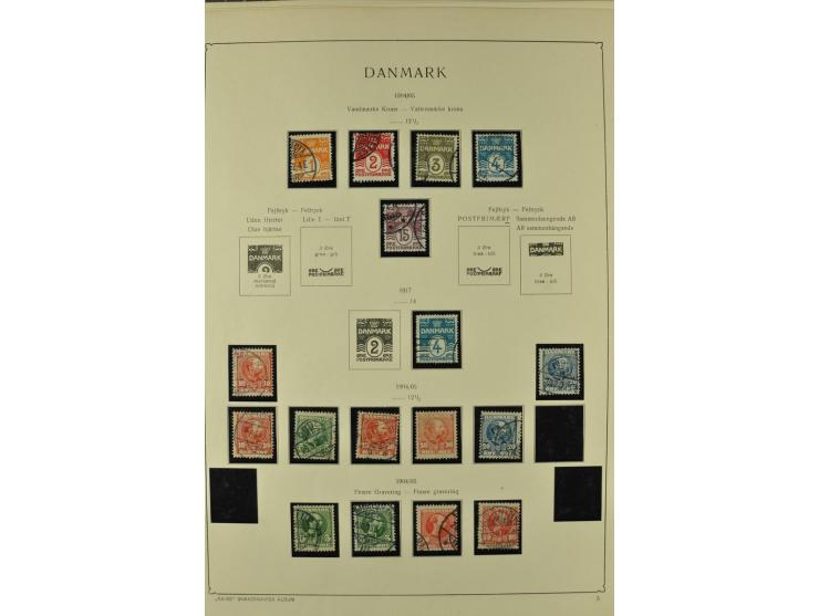 1851/1970, hochinteressante Partie mit vielen besseren Werten dabei u.a. Dänemark Mi.-Nr. 1(25) in verschiedene Farben, Finnl