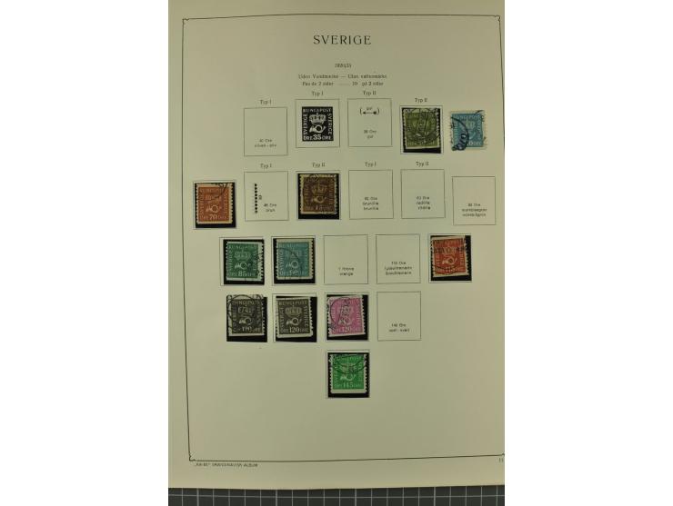 1851/1970, hochinteressante Partie mit vielen besseren Werten dabei u.a. Dänemark Mi.-Nr. 1(25) in verschiedene Farben, Finnl