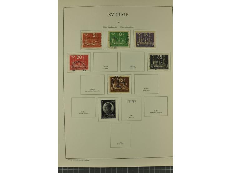 1851/1970, hochinteressante Partie mit vielen besseren Werten dabei u.a. Dänemark Mi.-Nr. 1(25) in verschiedene Farben, Finnl