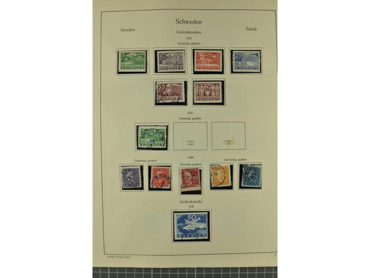 1851/1970, hochinteressante Partie mit vielen besseren Werten dabei u.a. Dänemark Mi.-Nr. 1(25) in verschiedene Farben, Finnl