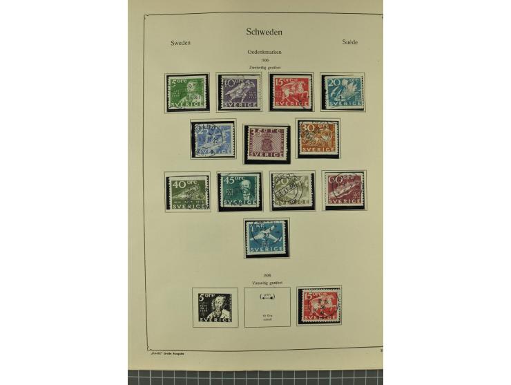 1851/1970, hochinteressante Partie mit vielen besseren Werten dabei u.a. Dänemark Mi.-Nr. 1(25) in verschiedene Farben, Finnl