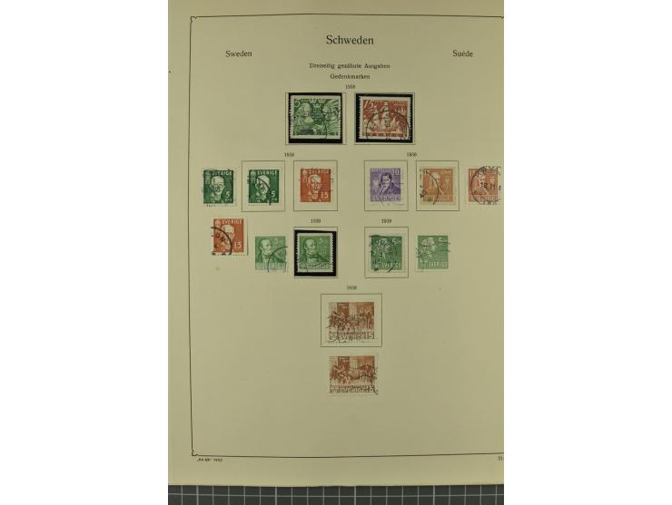 1851/1970, hochinteressante Partie mit vielen besseren Werten dabei u.a. Dänemark Mi.-Nr. 1(25) in verschiedene Farben, Finnl
