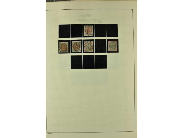 1851/1970, hochinteressante Partie mit vielen besseren Werten dabei u.a. Dänemark Mi.-Nr. 1(25) in verschiedene Farben, Finnl
