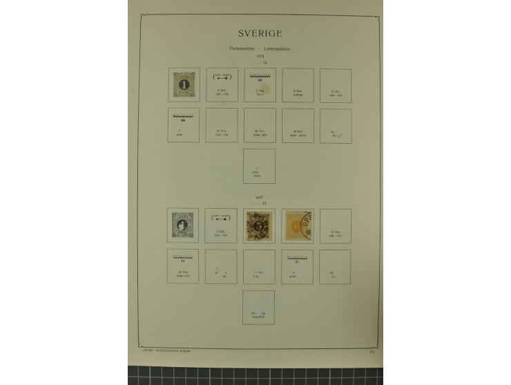 1851/1970, hochinteressante Partie mit vielen besseren Werten dabei u.a. Dänemark Mi.-Nr. 1(25) in verschiedene Farben, Finnl