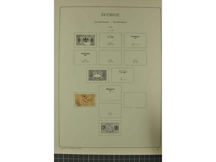 1851/1970, hochinteressante Partie mit vielen besseren Werten dabei u.a. Dänemark Mi.-Nr. 1(25) in verschiedene Farben, Finnl