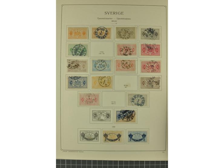 1851/1970, hochinteressante Partie mit vielen besseren Werten dabei u.a. Dänemark Mi.-Nr. 1(25) in verschiedene Farben, Finnl