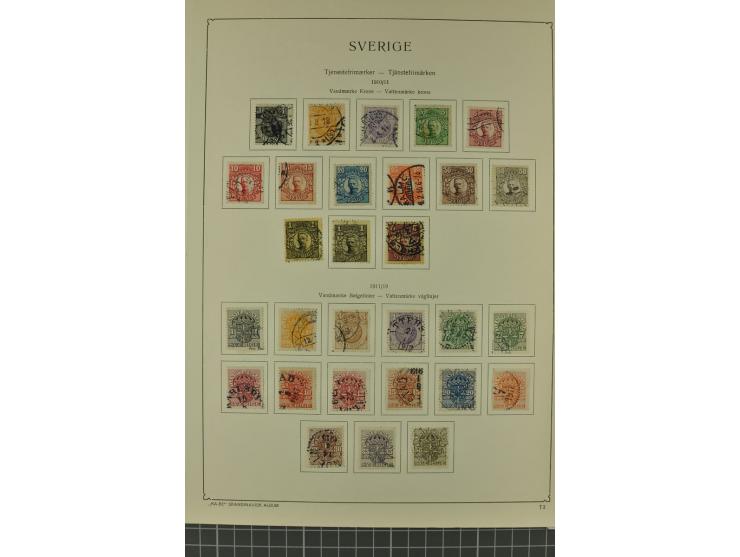 1851/1970, hochinteressante Partie mit vielen besseren Werten dabei u.a. Dänemark Mi.-Nr. 1(25) in verschiedene Farben, Finnl