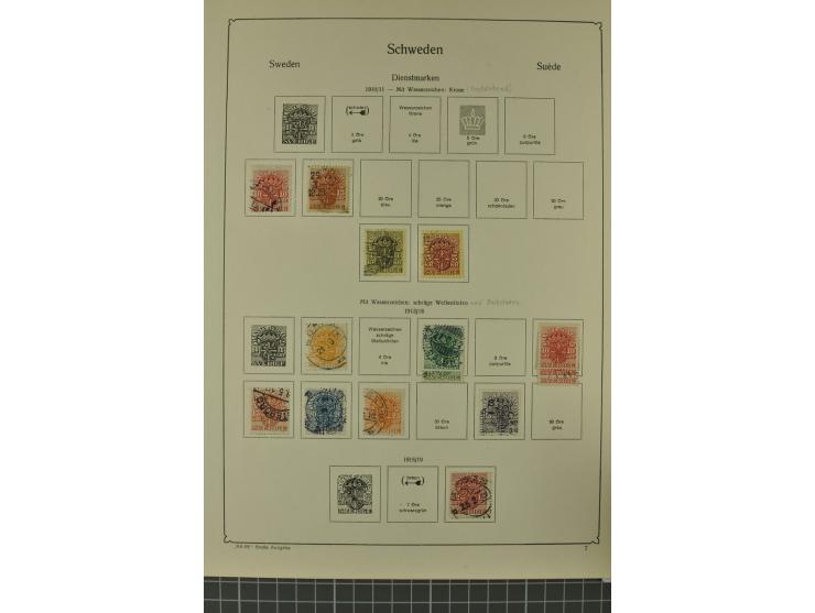 1851/1970, hochinteressante Partie mit vielen besseren Werten dabei u.a. Dänemark Mi.-Nr. 1(25) in verschiedene Farben, Finnl