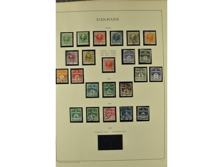 1851/1970, hochinteressante Partie mit vielen besseren Werten dabei u.a. Dänemark Mi.-Nr. 1(25) in verschiedene Farben, Finnl