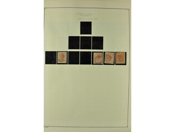 1851/1970, hochinteressante Partie mit vielen besseren Werten dabei u.a. Dänemark Mi.-Nr. 1(25) in verschiedene Farben, Finnl