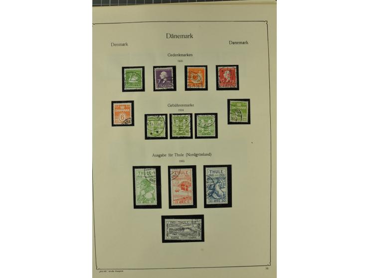 1851/1970, hochinteressante Partie mit vielen besseren Werten dabei u.a. Dänemark Mi.-Nr. 1(25) in verschiedene Farben, Finnl