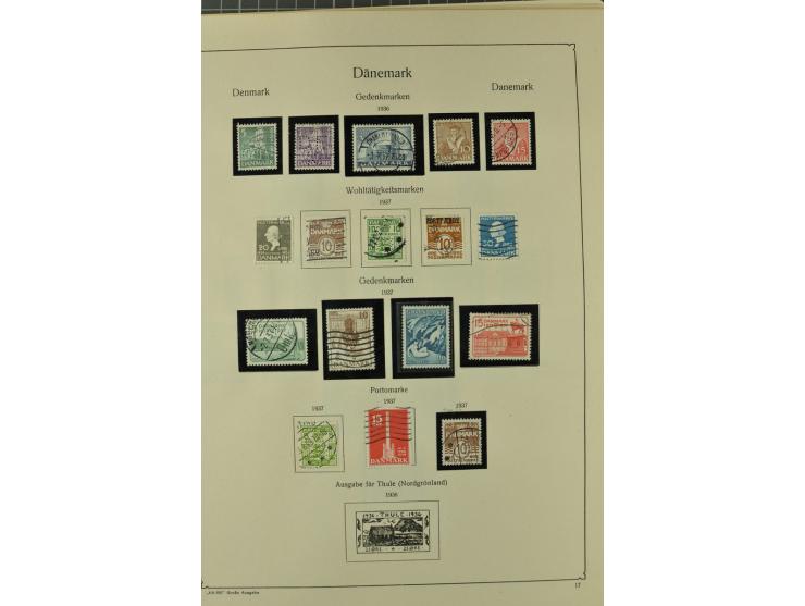 1851/1970, hochinteressante Partie mit vielen besseren Werten dabei u.a. Dänemark Mi.-Nr. 1(25) in verschiedene Farben, Finnl